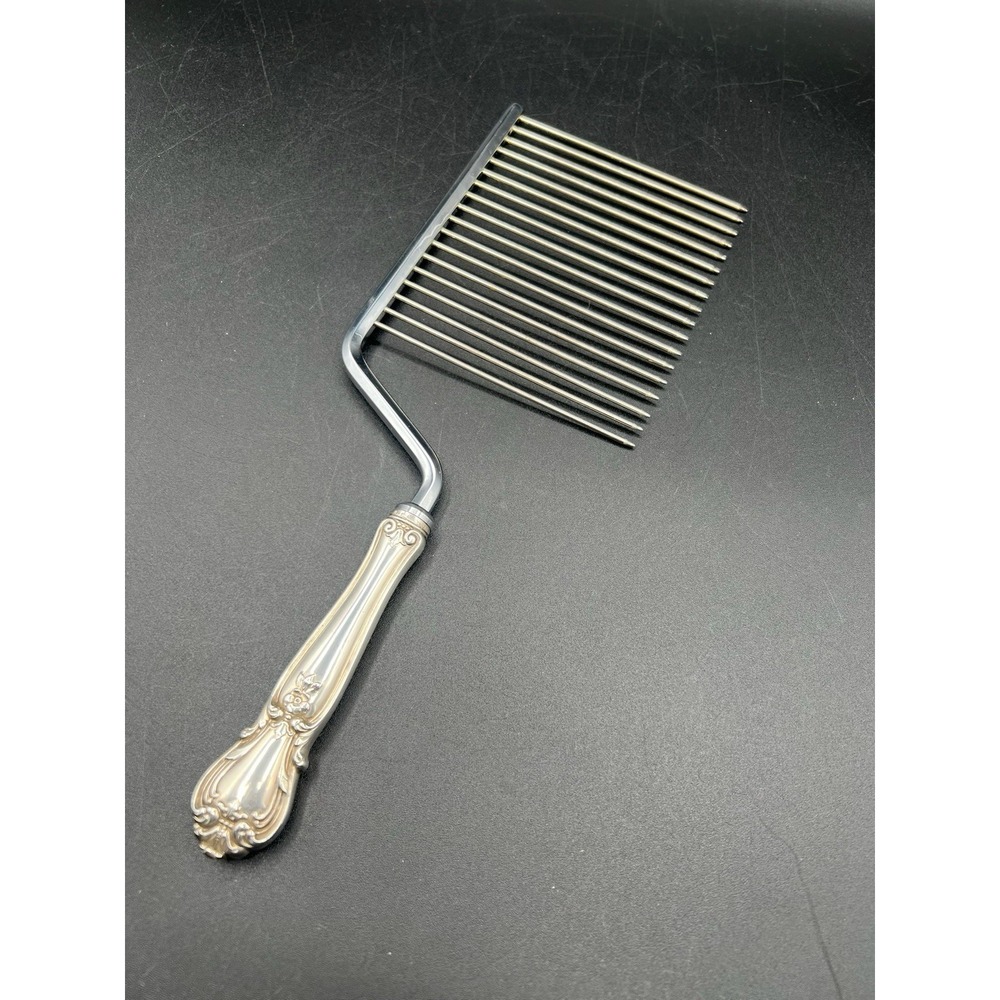 VTG Cake Breaker WEB Sterling - Sterling Handle w/Stainless Prongs 10.5"